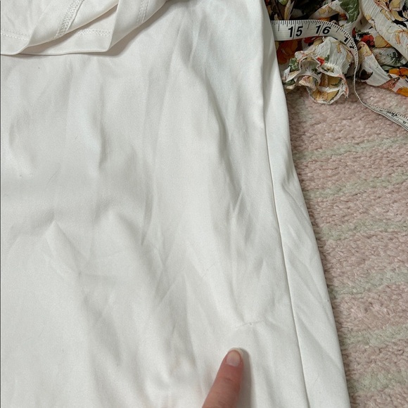 Fig and Flower Multicolor Autumn Floral Maxi Dress Tiered 3/4 Sleeves Medium - Picture 13 of 14